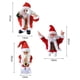 thumbnail image 4 of MuñEca de Navidad Juguete EléCtrico Cadera Sacudiendo Franela Baile Navidad Papá Juguete para NiñOs B, 4 of 5