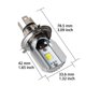thumbnail image 5 of Faro de Iluminación Exterior Yotijar 20W para Automoviles y motocicletas 1 Pieza, 5 of 7