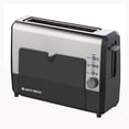 thumbnail image 2 of West Bend 77222 Quick Serve Wide Slot Toaster Bagel and Gluten-Free Settings with Cool Touch Exterior Includes Removable Serving Tray, 2-Slice, Silver, 2 of 5