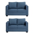 thumbnail image 1 of Sala 2-2 Gales ( 2 piezas Love Seat ) Azul Marino Para Sala, 1 of 9