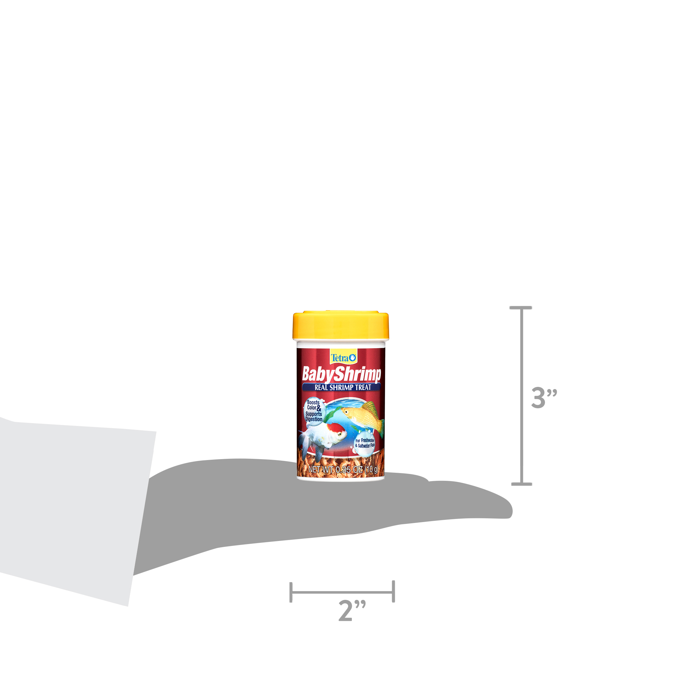 Tetra BabyShrimp Natural Shrimp Fish Treats, 2-Pack photo 7