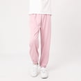 thumbnail image 2 of Ruyang Baggy Sweatpants for Boys Girls Elastic Waist Long Bloomers Kids Pull On Harem Pants Loose Fit 𝐋ounge Pants Joggers, 2 of 3