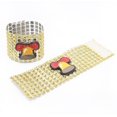thumbnail image 2 of 10pcs Christmas Napkin Rings, Glitter Rhinestone Napkin Rings, Napkin Ring Holders for Christmas, Party, Wedding, Table Decorations, Santa Bling Napkin Rings (Gold Color), 2 of 5