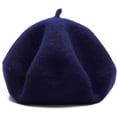 thumbnail image 4 of 1Pc/2Pcs Wool Beret Hat, Solid Color French Style Winter Warm Cap for Women Girls Lady, 4 of 6