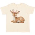 thumbnail image 3 of Inktastic Woodland Fawn Girls Toddler T-Shirt, 3 of 5