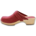 thumbnail image 3 of BJORK Maja Wood Open Back in Nubuck Leather, 3 of 12