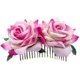 thumbnail image 1 of Miaoo Flamenco Dancer Hair Clip Rose Hairpin Bridesmaid Wedding Women Hair Accessory Bridal Hair Comb (red), 1 of 2