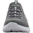 thumbnail image 2 of Zapatilla Skechers Summits para mujer, color gris/aguamarina, talla 7.5 EE. UU., 2 of 7