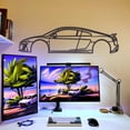 thumbnail image 3 of LaModaHome R8 Metal Silhouette Wall Art, 3 of 5