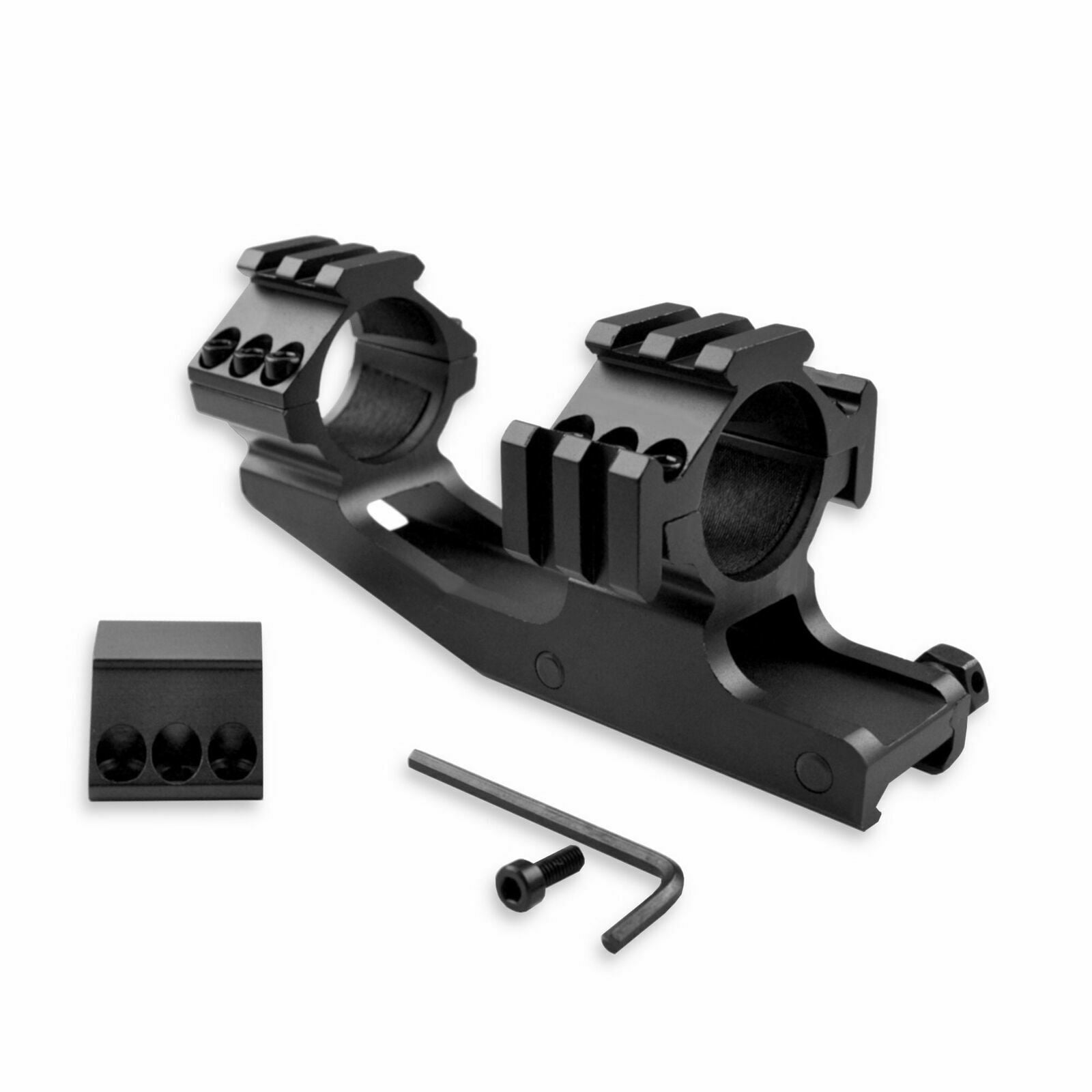 35mm High Profile Dual Rings Cantilever OffSet Rifle Scope Mount