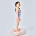 thumbnail image 6 of Hienoo Little Girls Colorful Scale Print Ruffle One-Piece Swimsuit Swimwear, Sizes 4-9, 6 of 8