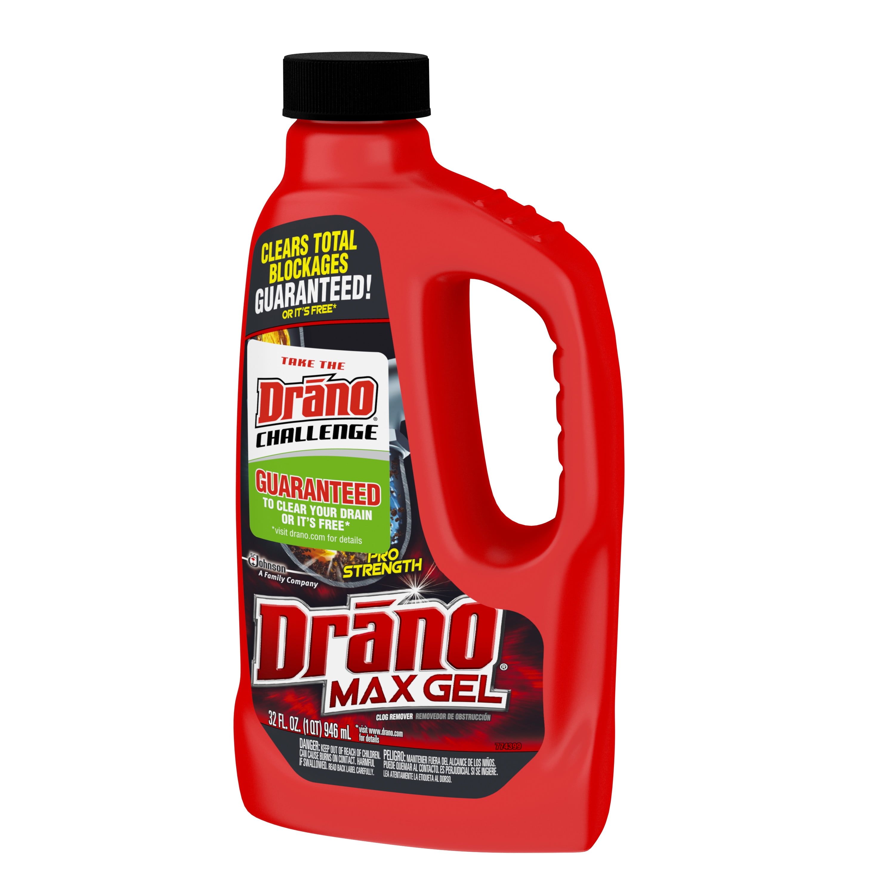 Drano Max Gel Clog Remover 32 Ounces Com