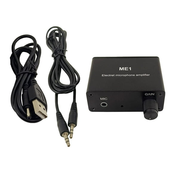 Amplificador de Micrófono Condensador Perfecl Ligero y Duradero
