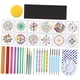 thumbnail image 3 of 42x Mandala Rock Dotting Set Mandala herramientas de pintura Plantillas Mandala Rock Painting Tool para dibujo de tela Decoración de, 3 of 8