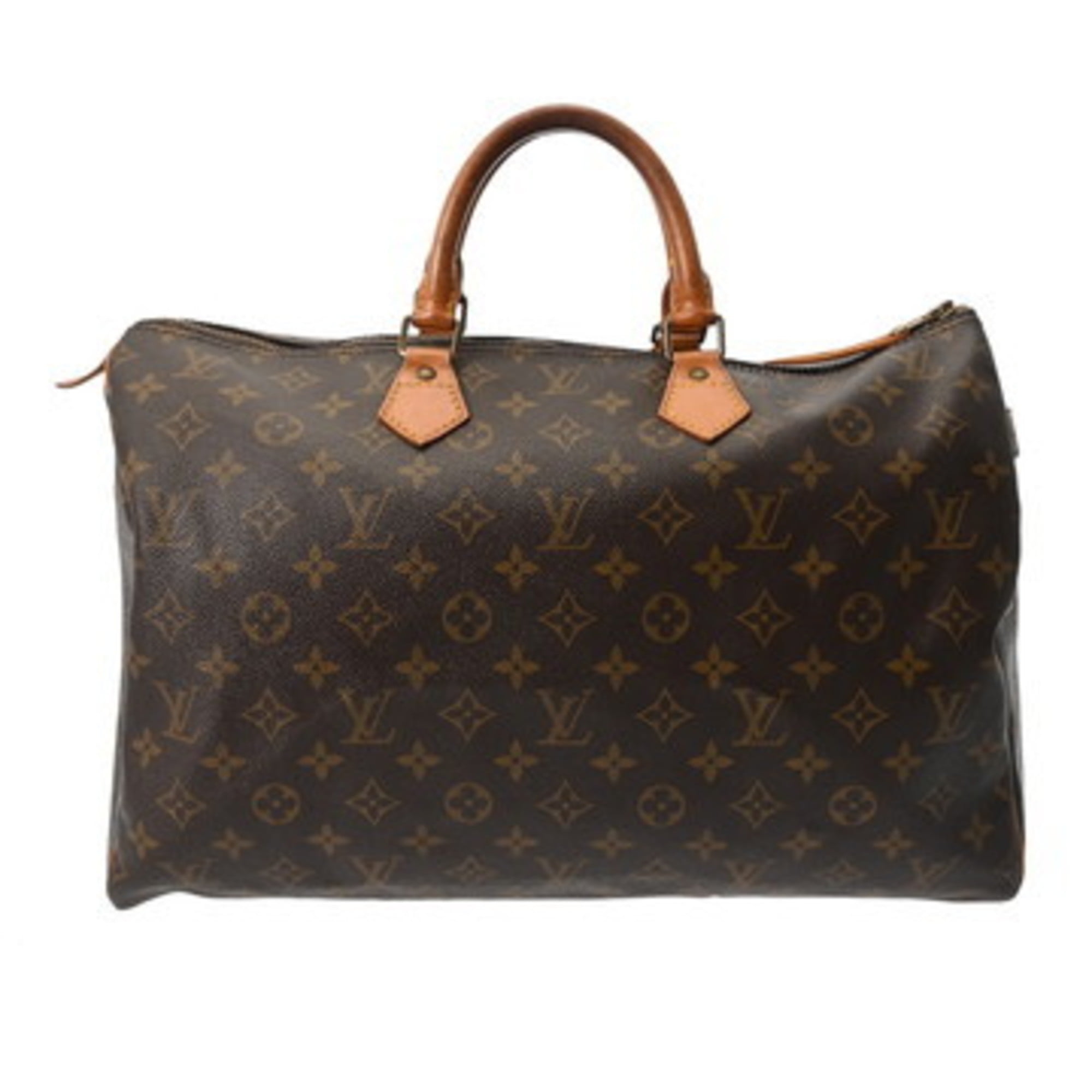 Pre-Owned LOUIS VUITTON Monogram Speedy 40 Brown M41522 Women's Canvas Handbag (Fair)