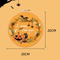 thumbnail image 5 of EIMELI Halloween Decorations Wood Signs Pumpkin Dwarf Table Centerpiece Halloween Table Decor for Home Living Room Decor, 5 of 5