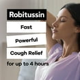 thumbnail image 4 of Robitussin Adult Maximum Strength Cough and Cold Medicine Syrup, Elderberry, 8 Fl Oz, 4 of 12