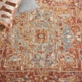thumbnail image 6 of SAFAVIEH Valencia James Oriental Polyester Runner Rug, Rust/Beige Blue, 2' x 8', 6 of 8