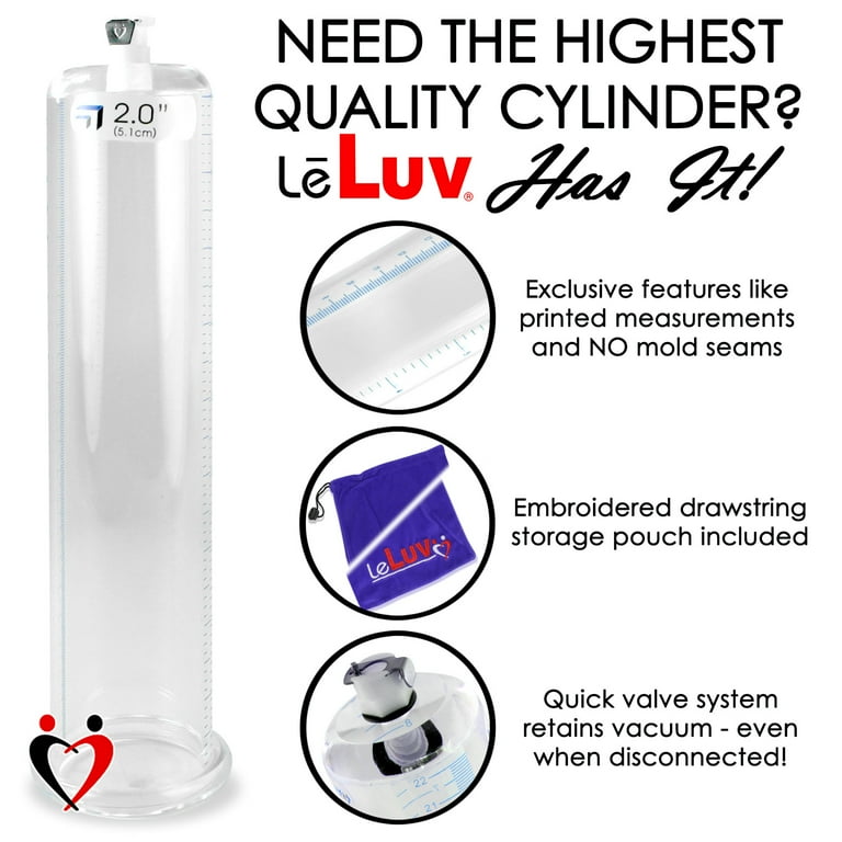 Buy the Performance 12 inch by 2 inch Vacuum Penis Pump Cylinder