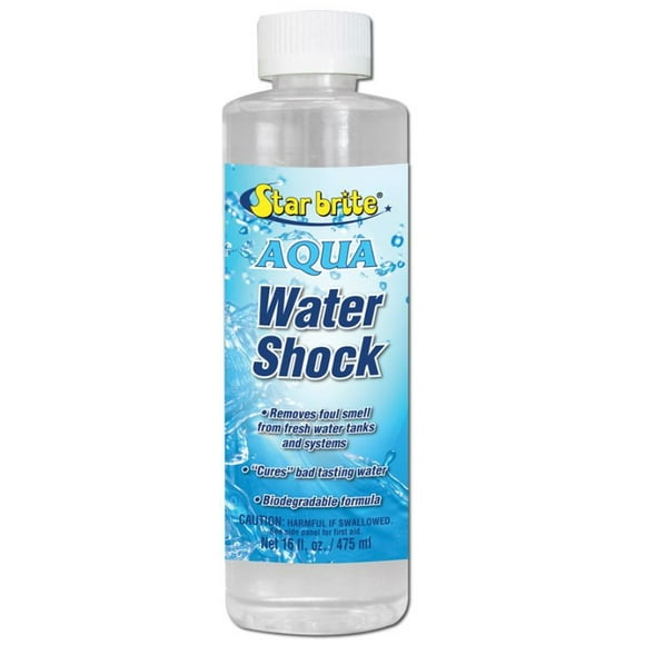 Star Brite Drinking Water Freshener 097116 Keeps Drinking Water Stored in Tanks Tasting Fresh; 1 Ounce Cleans Up To 10 Gallons; 16 Ounce Bottle; With US Label