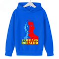 thumbnail image 2 of Ropa para niños CALIENTE 2024 Sudadera con capucha para niños de otoño e invierno más top azul para niños y niñas Ropa para niños con estampado de avatar de Ronaldo, 2 of 5