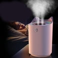 thumbnail image 3 of Abbracc Cute Air Humidifier,2.6-4.0L Mist Humidifier USB Air Humidifier for Baby Bedroom Pink, 3 of 9