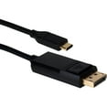 thumbnail image 2 of QVS 10ft USB-C / Thunderbolt 3 to DisplayPort UltraHD 4K/60Hz Video Converter Cable Single, 2 of 2