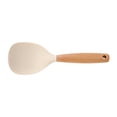 thumbnail image 1 of Chenmei Short Wooden Handle Silicone Spatula Multifunction Spatula Cooking Spoon Silicone Spoon with Wooden Handle Heat Insulation Heat Spoons for Rice Cooker, 1 of 7