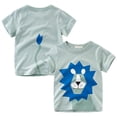 thumbnail image 2 of Camiseta TABNIX Zoo de algodón de manga corta para niños, paquete de 5, tallas 2-7 años, 2 of 5