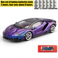 thumbnail image 1 of 1:18 Scale Centenario LP770-4 Super Racing Car Alloy Metal Diecast Model Hight Siomulation Sound And Light Trendy Gift For Boys AG13 Purple Box, 1 of 6
