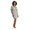 thumbnail image 4 of Jockey Women's Organic Cotton Stretch Sleep Shirt, 4 of 4