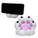 thumbnail image 5 of Soporte de escritorio plegable y portátil con impresión 3D de huella de gato para teléfono móvil y tableta, ideal para la oficina, el hogar y los viajes., 5 of 8