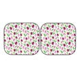 thumbnail image 5 of Lsque Tulips Flowers 2 PCS Windshield Sun Shade | CarFoldable Window Covers | Car Accessories Reflect UV for Universal Cars SUV Truck | Medium, 5 of 7