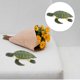 thumbnail image 3 of Tortoise Model Plastic Tortoise Turtle Model Figure Animal Toy Educational Toy, 3 of 4