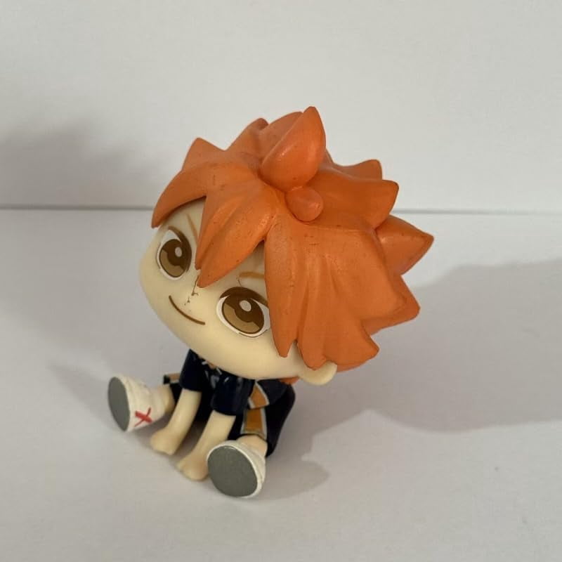 Newly Kageyama Hinata Figure Himmel Frieren Figure Mini Look Up Sitting Anime Figures 8cm/3.1inch PVC Cartoon Model Craft Gift (a)