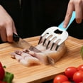 thumbnail image 6 of Food Fork Meat Cutter And Separator Chicken And Beef Shredder Grillers Meat Shredder Claws - Grill Tools for Pulled Pork - BBQ Smoker Accessories Grilling Gifts for Men - Useful Ideas, 6 of 7