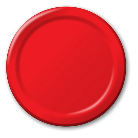 Us Bicentennial Plate Classic Red, 7