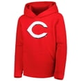 thumbnail image 2 of Youth Red Cincinnati Reds Team Primary Logo Pullover Hoodie, 2 of 3