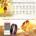 thumbnail image 5 of Supersellers Heart Rate Monitor Waterproof Smart Wristband Unisex Black Fitness Tracker, 34mm, 5 of 6