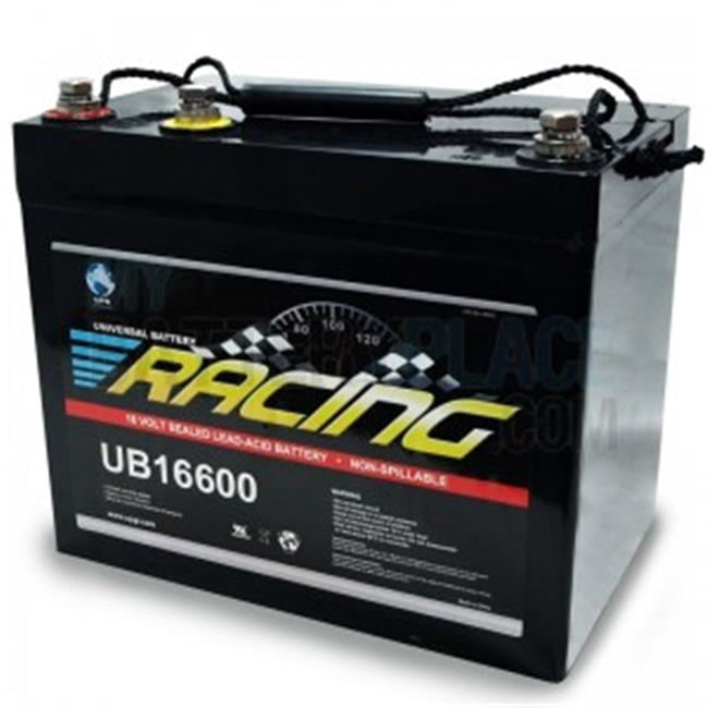 Upg  16Bat-U With 12V Tap  Sealed Lead Acid Battery
