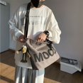 thumbnail image 2 of Men's New Retro Casual Large Capacity Canvas Shoulder Bag, 2 of 4