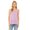 Lilac, variant on Bella Canvas Women's Core Active Flowy Racerback Tanks, 3-Pack, Athletic Heather, Size XS