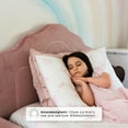 thumbnail image 5 of Delta Children Upholstered Twin Bed, Rose Pink, 5 of 8