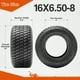 2 Pack 16x6.50-8 Lawn & Garden Tire 4PR 16x6.5-8 Mower Turf Tires ...