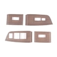thumbnail image 6 of TINKI 4PCS Window Lift Switch Panel Frame Cover Trim for Honda Pilot 2016-2022/ Passport 2019-2023, ABS Material Car Door Window Glasses Lifter Button Decoration Accessories, 6 of 13