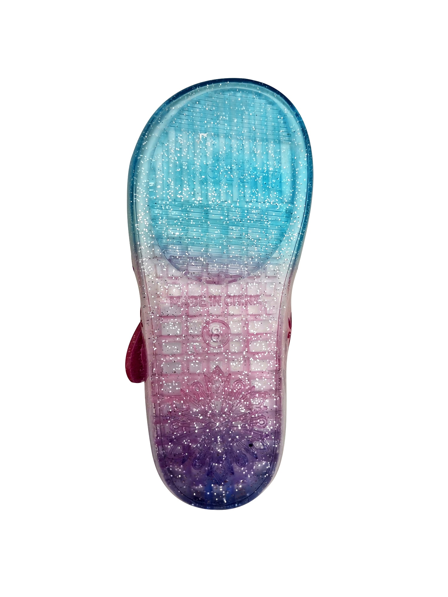 Disney Frozen 2 Anna and Elsa Casual Jelly Shoe (Toddler Girls)