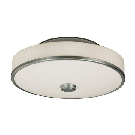 

AFX Sheridan 22 Semi-Flush Light Fixture Champagne Finish with Acrylic Shade