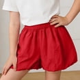 thumbnail image 5 of Antinious Child Girls Solid Adjustable Waist Versatile Fashion Sport Casual Shorts, 5 of 5