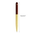 thumbnail image 3 of 4Pcs Wood Signing Pen Metal Gel Pen Office Signing Pen Twist Action Refillable Write Smoohtly Business Gift Pen, 3 of 21