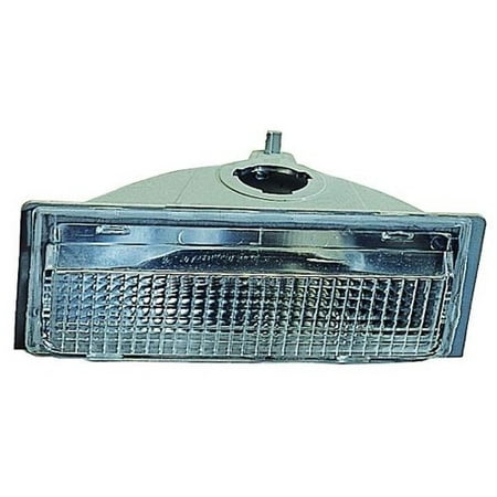 Chevrolet Celebrity Replacement - Compatible 1986 - 1990 Chevrolet Celebrity Parking Light Assembly / Lens Cover - Right (Passenger) Side 5974144 GM2521102 Replacement For Chevrolet Celebrity